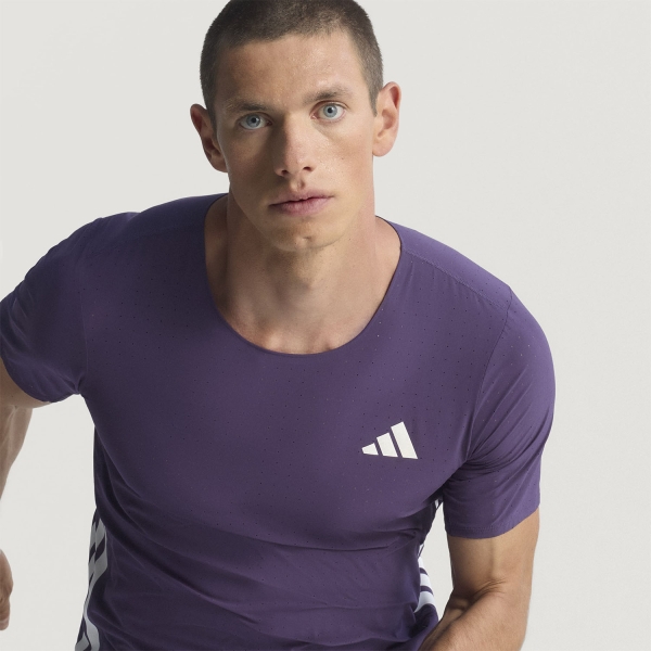 adidas ADIZERO Pro T-Shirt - Aurora Plum