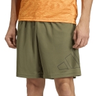 adidas Essentials Big Logo 7in Shorts - Olive Strata