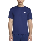 adidas Essentials Base T-Shirt - Dark Blue/White