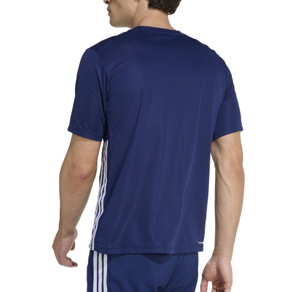 adidas Essentials Base T-Shirt - Dark Blue/White