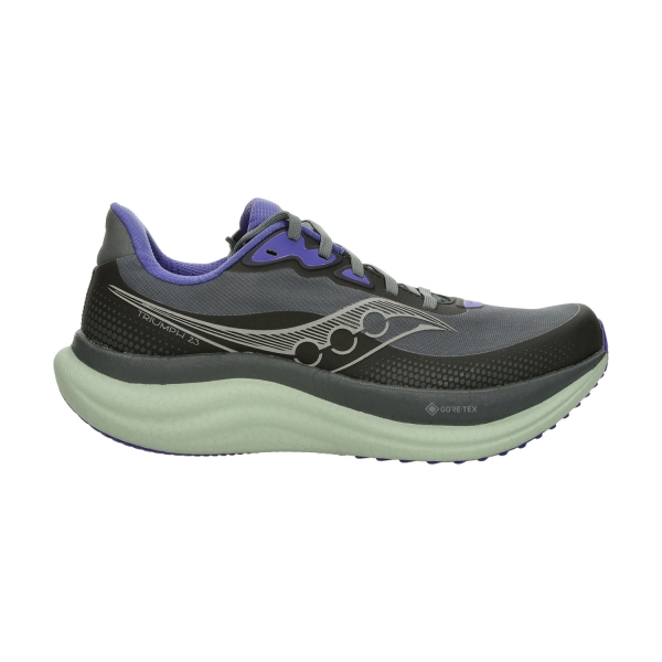 Women's Neutral Running Shoes Saucony Triumph 23 GTX  Shadow/Aloe S1102501