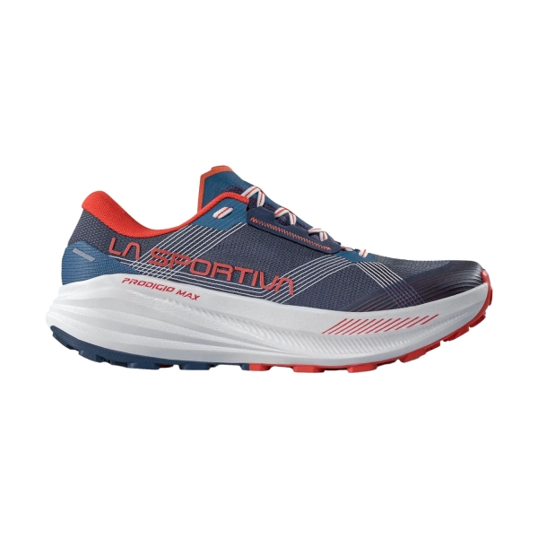 Men's Trail Running Shoes La Sportiva Prodigio Max  Night Sky/Mountain Red ZFRS104B46R24
