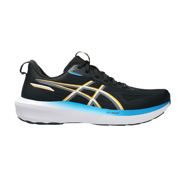 Men's Structured Running Shoes ASICS GT 1000 14  Black/Yamabuki 1011C077004