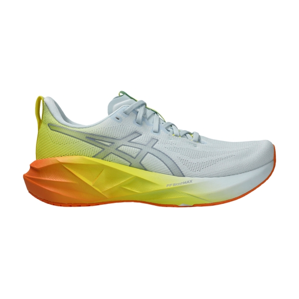 Men's Performance Running Shoes ASICS Novablast 5 Sunny Sizzle  Sky/Lemon Spark 1011C184400