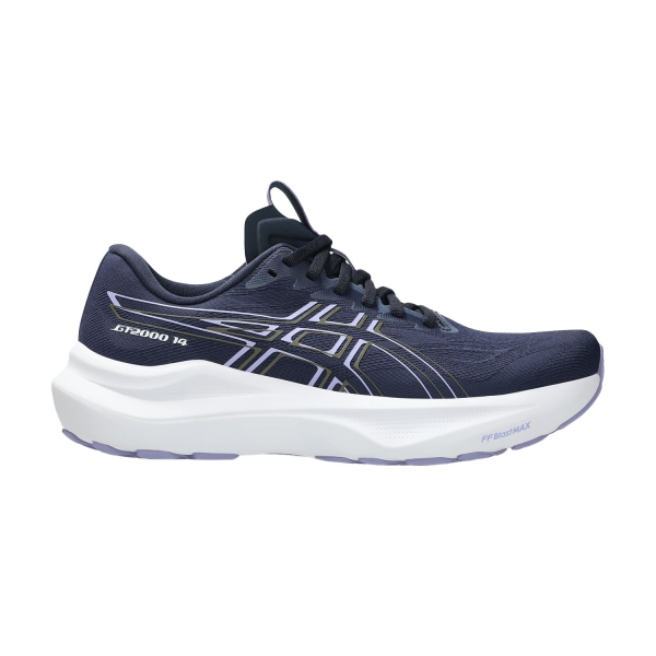 Woman's Structured Running Shoes ASICS GT 2000 14  Midnight/Bluebell 1012B843404