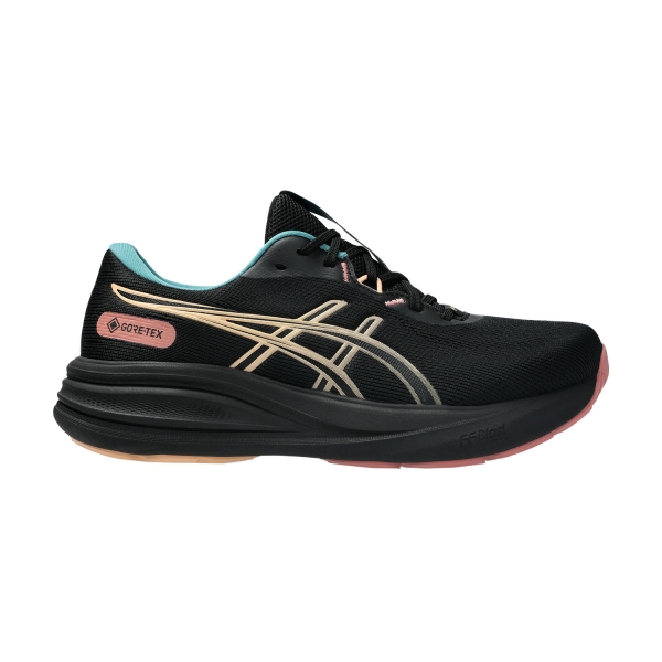 Women's Neutral Running Shoes ASICS Gel Pulse 17 GTX  Black/Apricot Crush 1012B926001