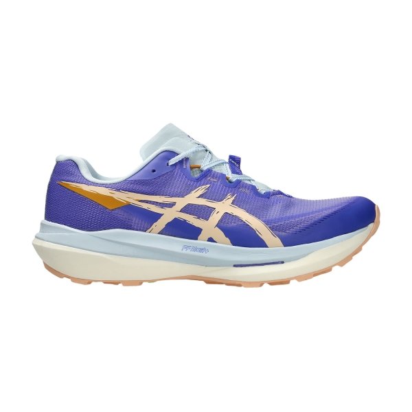 Scarpe Trail Running Uomo ASICS Fujispeed 4  Cobalt Burst/Apricot Crush 1013A179400