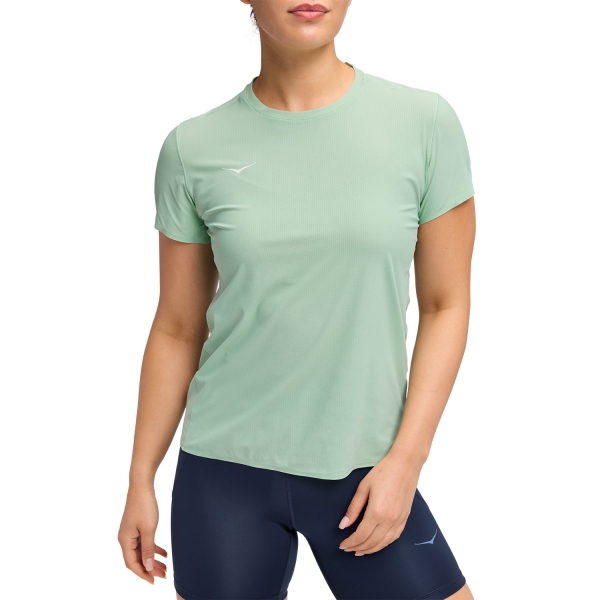 Women's Running T-Shirts Hoka Airolite TShirt  Jadeite 1175774JADE