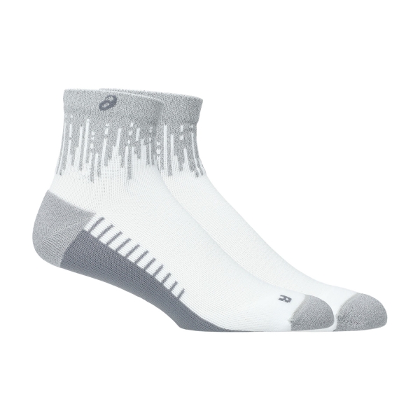 Socks ASICS Performance Run Quarter Pro Socks  Brillant White/Silver Reflective 3013B328100