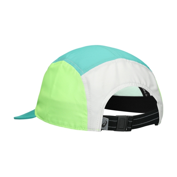 ASICS 5 Panel Cap - Aurora Green/Cream
