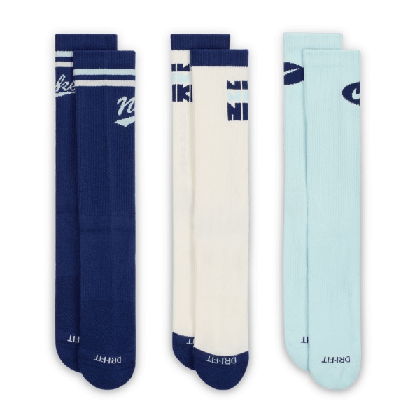 Socks Nike Everyday Plus DriFIT x 3 Socks  Multi Color HJ9336902