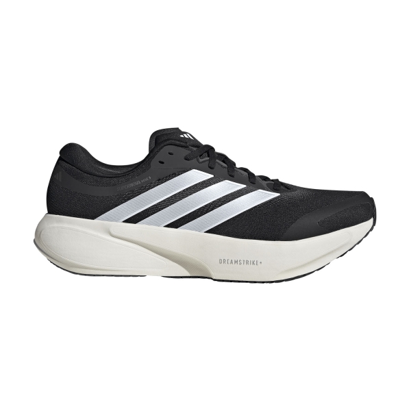 Men's Neutral Running Shoes adidas Supernova Rise 3 Wide  Core Black/FTWR White JQ5953