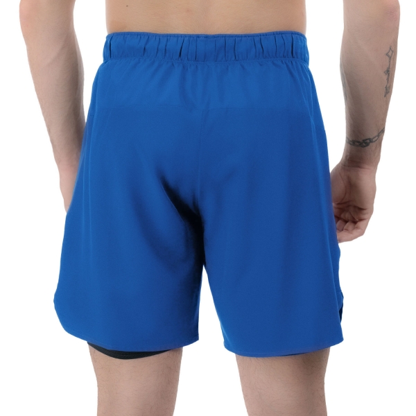 Mizuno Core Logo 2 in 1 7.5in Shorts - Princess Blue