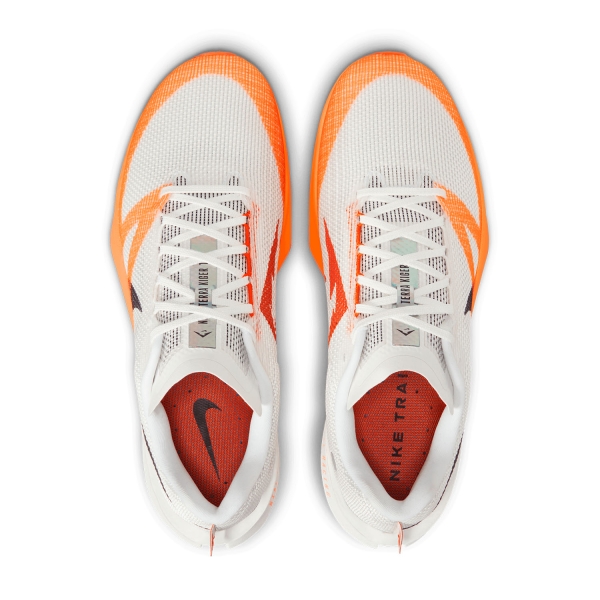 Nike React Terra Kiger 10 - White/Black/Photon Dust/Total Orange