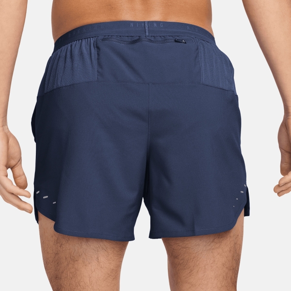 Nike Stride Dri-FIT 5in Shorts - Midnight Navy/Reflective Silver
