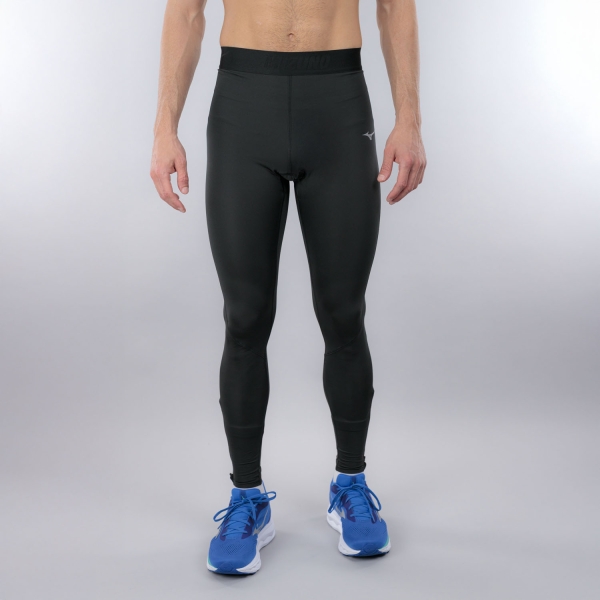 Men's Running Tights and Pants Mizuno Impulse Core Tights  Black J2GBC51309
