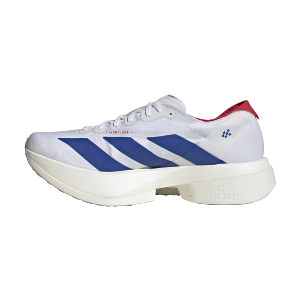 adidas ADIZERO adios Pro 4 - FTWR White/Team Royal Blue/Pure Ruby