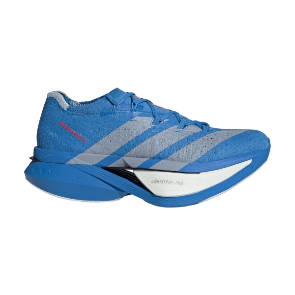 Men's Performance Running Shoes adidas ADIZERO Prime X 3 STRUNG  Solar Blue/Silver Metallic/Lucid Red JQ0615