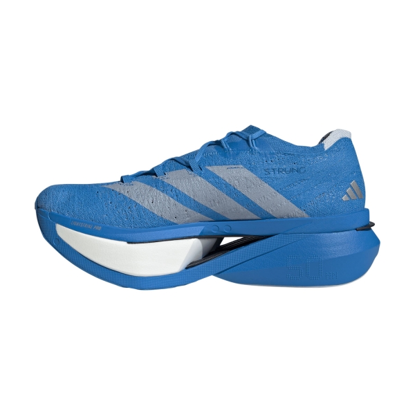 adidas ADIZERO Prime X 3 STRUNG - Solar Blue/Silver Metallic/Lucid Red