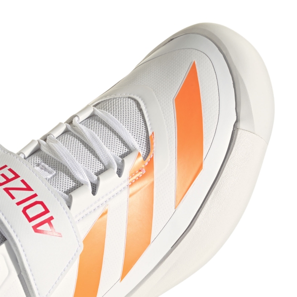 adidas ADIZERO Javelin Mid - FTWR White/Lucid Orange/Lucid Red