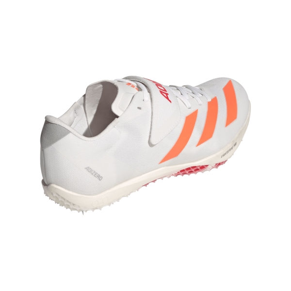 adidas ADIZERO High Jump - FTWR White/Lucid Orange/Lucid Red
