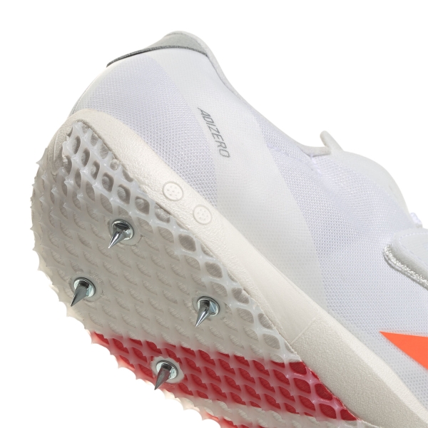adidas ADIZERO High Jump - FTWR White/Lucid Orange/Lucid Red