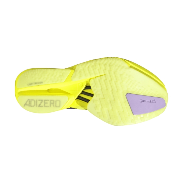 adidas ADIZERO adios Pro 4 - Solar Yellow/Aurora Plum/Powder Plum