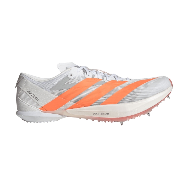 Men's Racing Shoes adidas ADIZERO Ambition  FTWR White/Lucid Orange/Lucid Red JQ5930