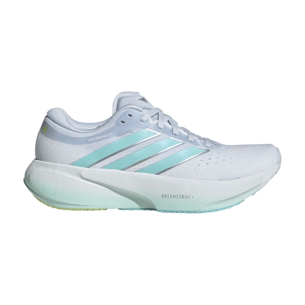 Women's Neutral Running Shoes adidas Supernova Rise 3  Halo Blue/Flash Aqua/Pulse Lime JR7376