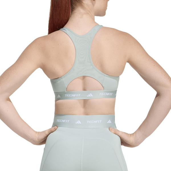 adidas TechFIT Pro Sports Bra - Wonder Sage