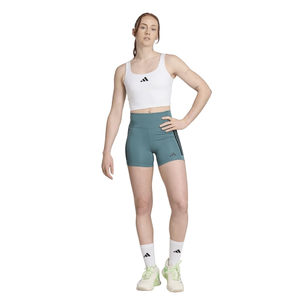 adidas Optime Workout Top - White
