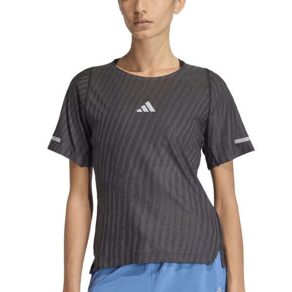 Women's Running T-Shirts adidas adi365 CLIMACOOL+ TShirt  Black KA2383
