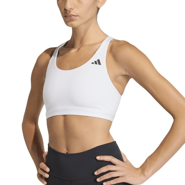 Women's Sports Bra adidas Optime Essentials Sports Bra  White KA4731