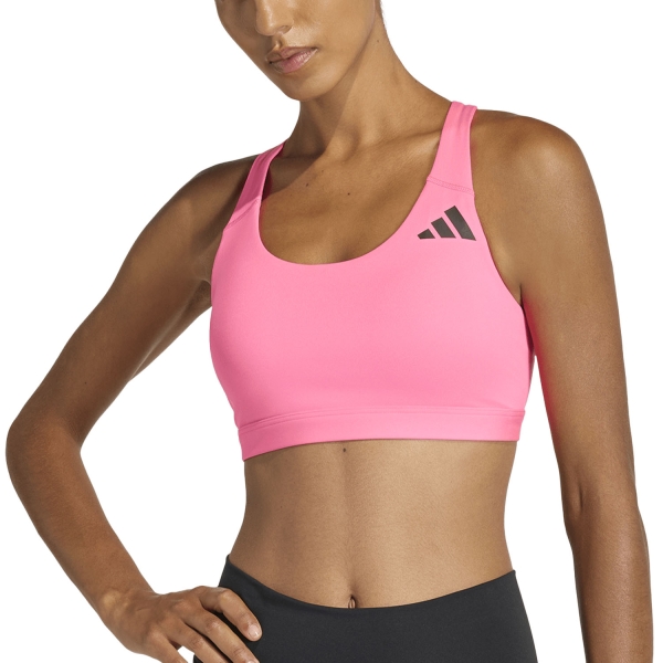 Women's Sports Bra adidas Optime Essentials Sports Bra  Lucid Pink KD0128
