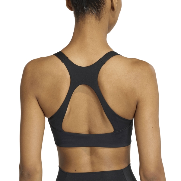 adidas Optime Workout Sports Bra - Black