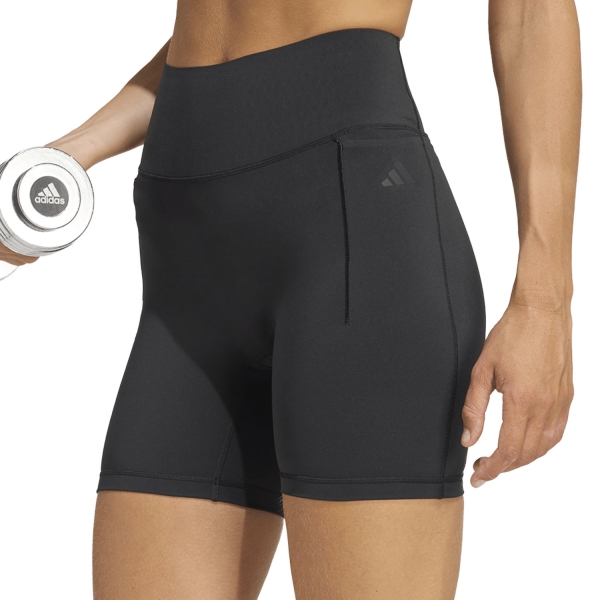 Women's Fitness & Training Short adidas Optime Power 5in Shorts  Black KF10425in