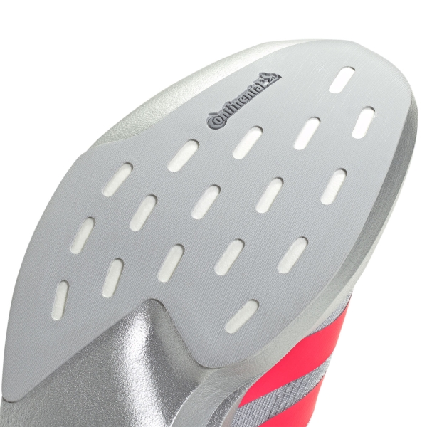 adidas ADIZERO Evo SL - Silver Metallic/Lucid Red/Iron Metallic