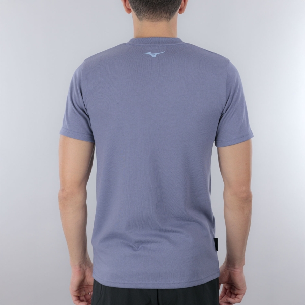 Mizuno Athletics T-Shirt - Blue Granite
