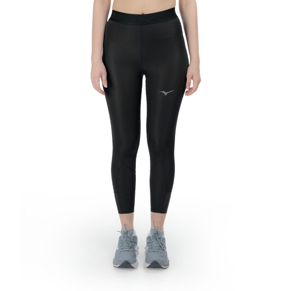 Women's Running Tights Mizuno Core Impulse 3/4 Tights  Black J2GBC70709