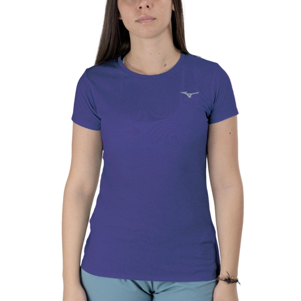 Women's Running T-Shirts Mizuno Impulse Core TShirt  Iris Bloom J2GAC22122