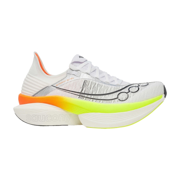 Men's Performance Running Shoes Saucony Endorphin Elite 2  White/Vo2 S30994343