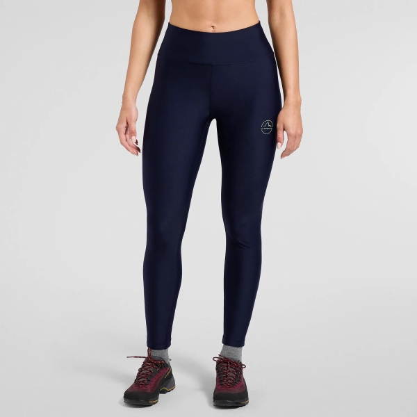 Women's Outdoor Shorts and Pants La Sportiva Aerial Tights  Night Sky/Chalk ZACG008B46W04