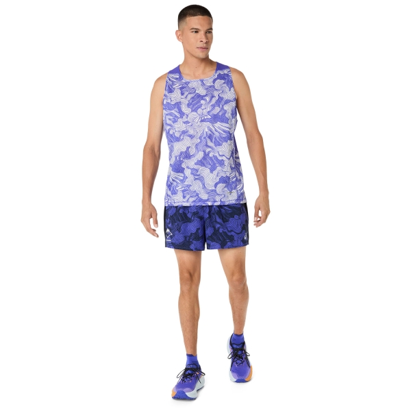 ASICS Fujitrail Pro Tank - Cobalt Burst/Cream