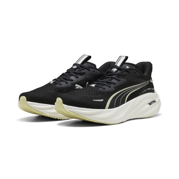 Puma Magnify NITRO 3 - Black/Apple Spritz