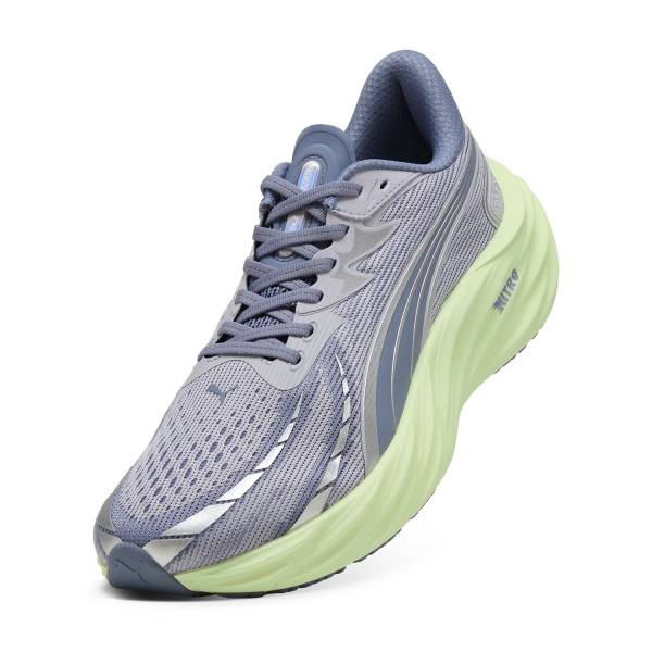 Puma Velocity NITRO 4 - Vibrant Silver/Apple Spritz