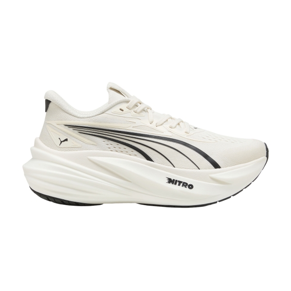 Women's Neutral Running Shoes Puma MagMax NITRO 2  Warm White/Black 31212609