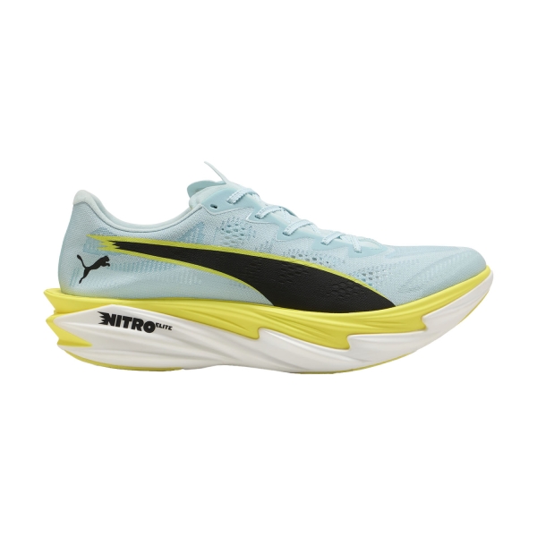 Men's Performance Running Shoes Puma Deviate NITRO Elite 4  Fresh Water/Lemon Crush/Black/White 31212703