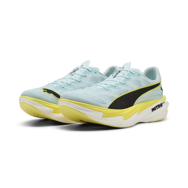 Puma Deviate NITRO Elite 4 - Fresh Water/Lemon Crush/Black/White
