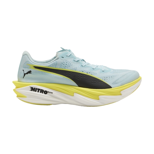 Women's Performance Running Shoes Puma Deviate NITRO Elite 4  Fresh Water/Lemon Crush/Black 31212803