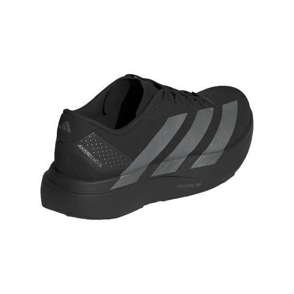 adidas ADIZERO Evo SL WOVEN - Core Black/Iron Metallic/Carbon